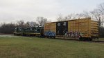 Ohio South Central Railroad (OSCR) train